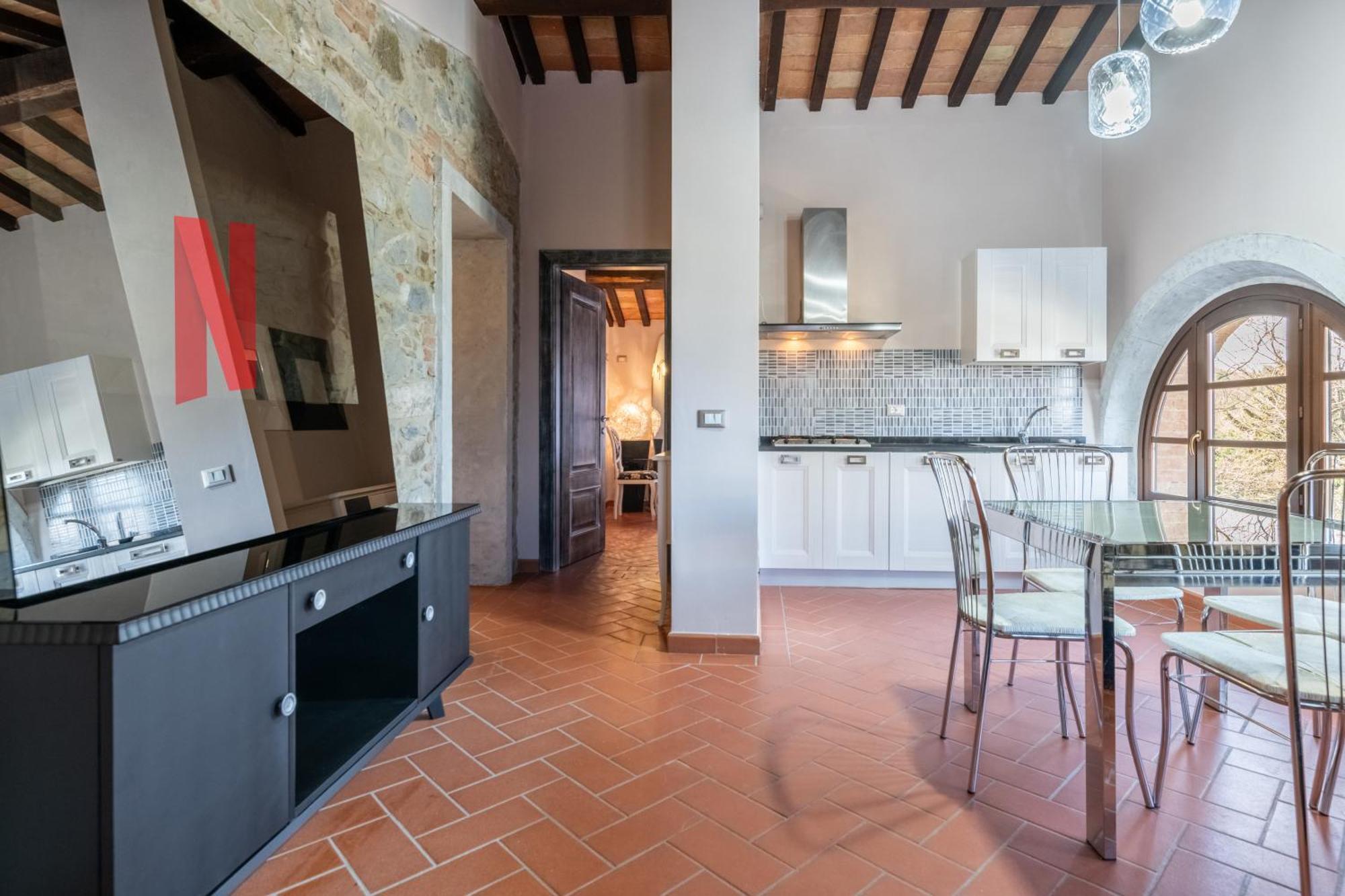 Villa Le Polle Di Meletro Кьянни Экстерьер фото