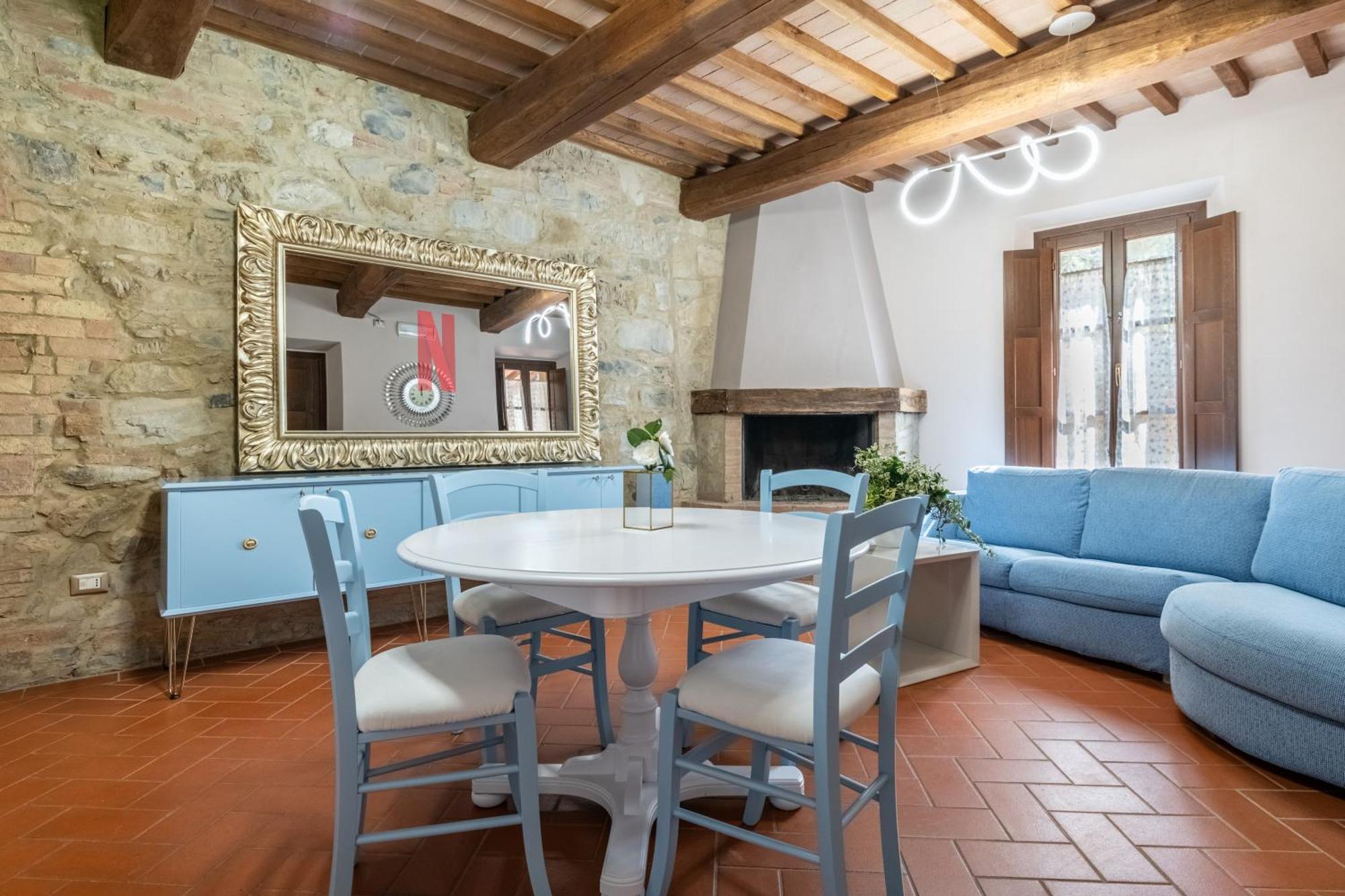 Villa Le Polle Di Meletro Кьянни Экстерьер фото