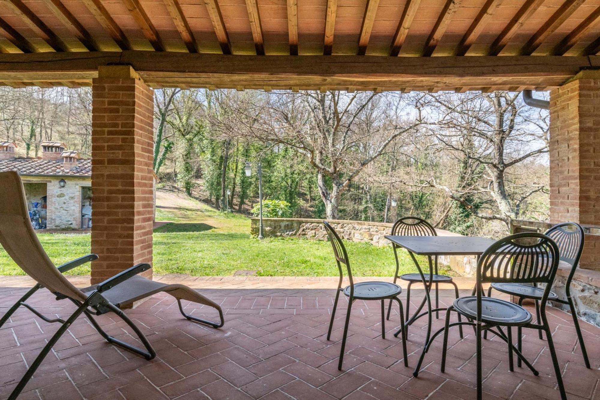 Villa Le Polle Di Meletro Кьянни Экстерьер фото