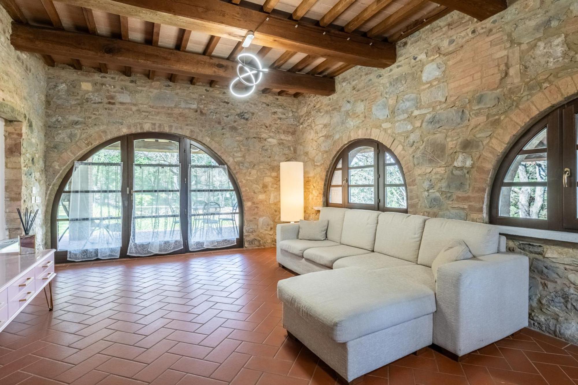 Villa Le Polle Di Meletro Кьянни Экстерьер фото