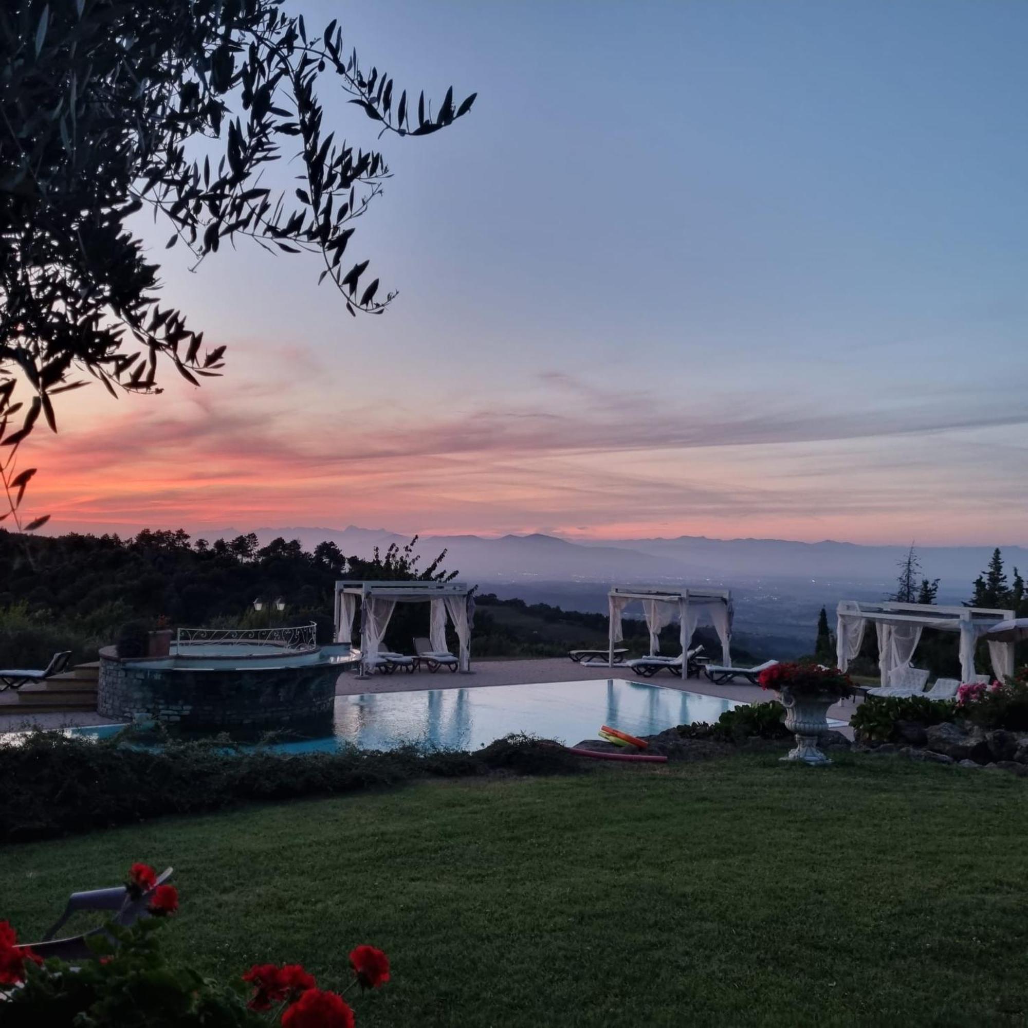 Villa Le Polle Di Meletro Кьянни Экстерьер фото