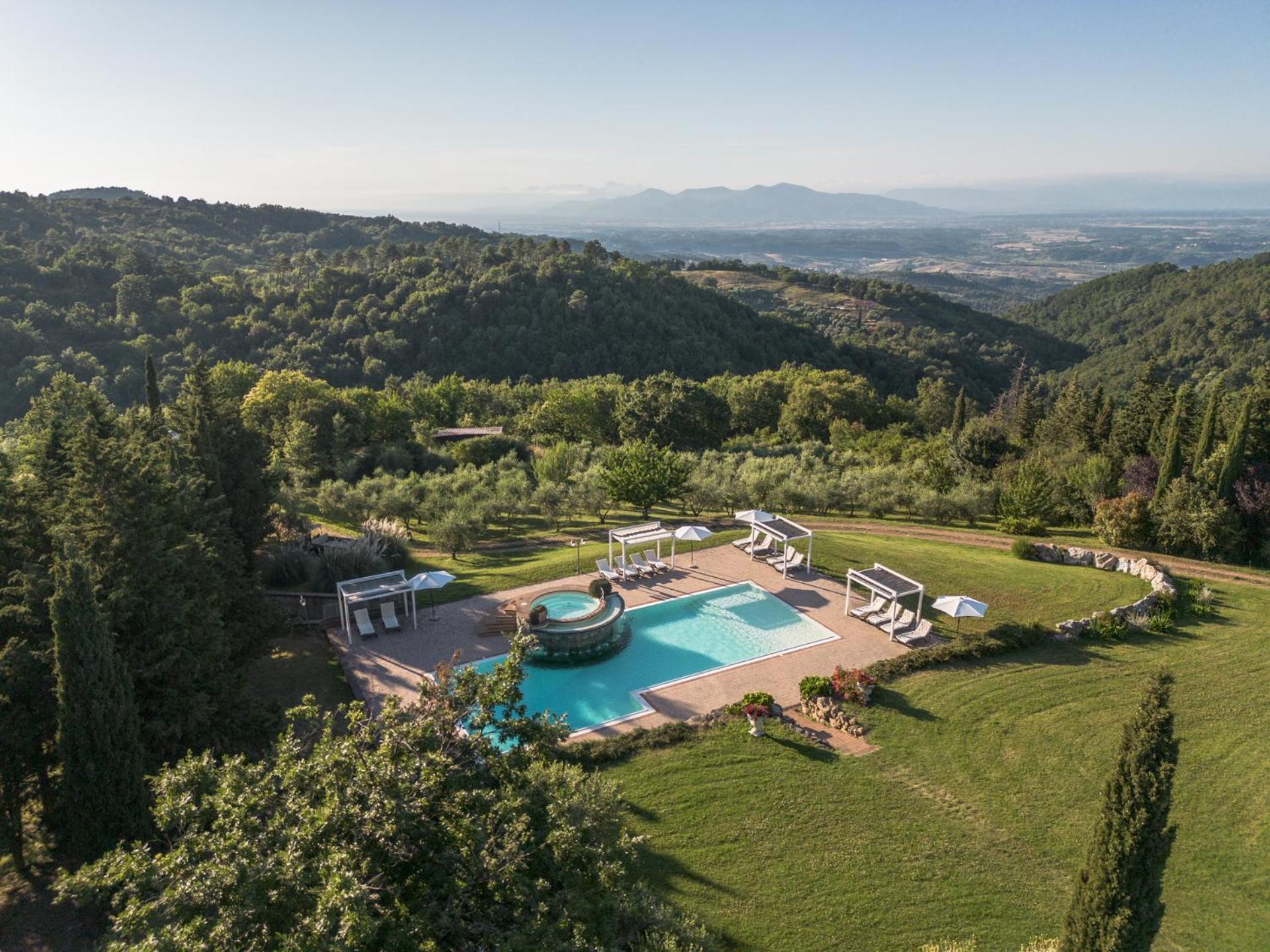 Villa Le Polle Di Meletro Кьянни Экстерьер фото