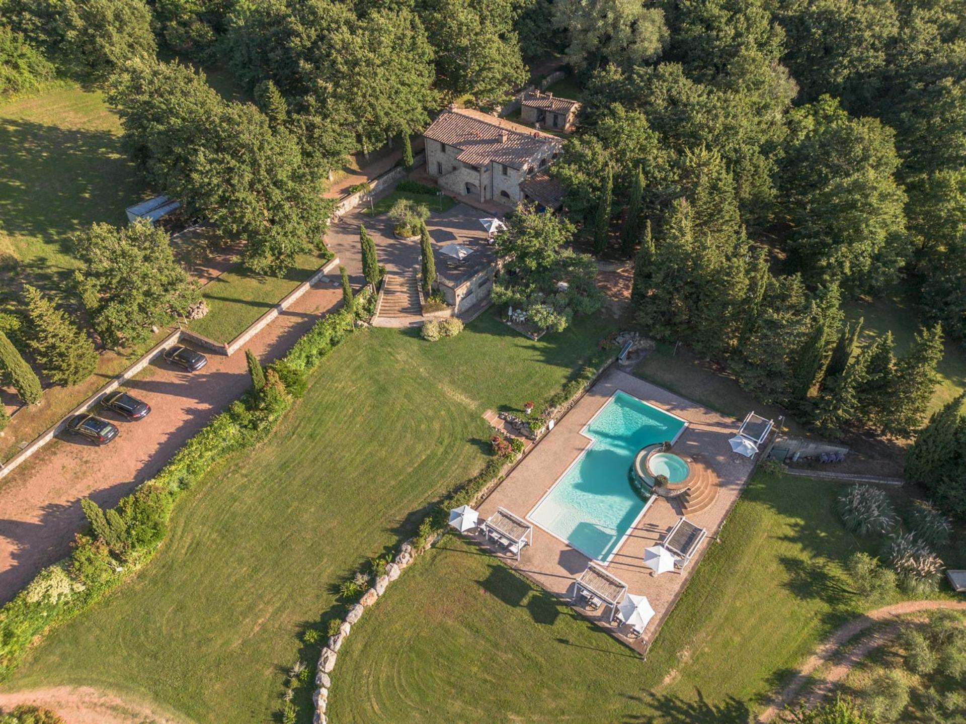 Villa Le Polle Di Meletro Кьянни Экстерьер фото