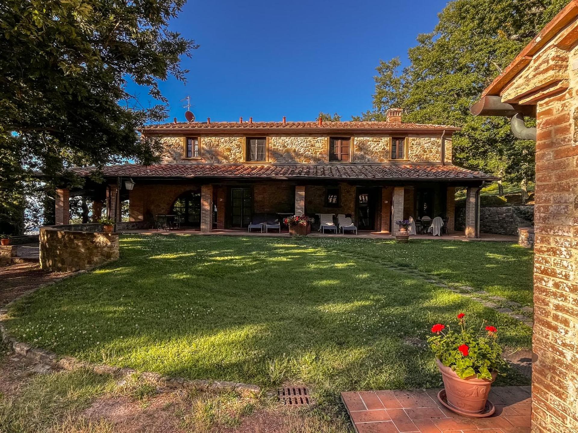 Villa Le Polle Di Meletro Кьянни Экстерьер фото