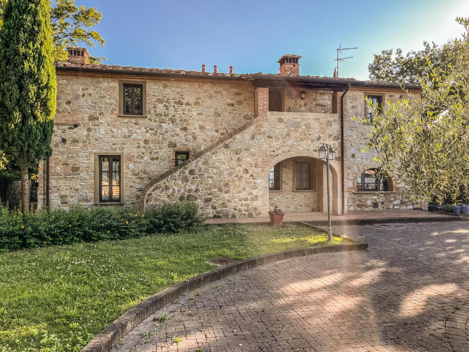 Villa Le Polle Di Meletro Кьянни Экстерьер фото